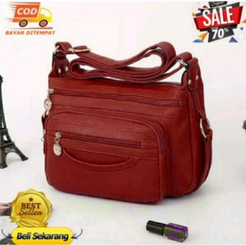 TAS WANITA IMPORT / TAS SELEMPANG WANITA / TAS MURAH BANDUNG / TAS TERBARU 2021 / TAS KULIT MURAH