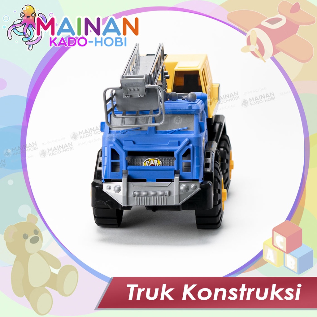 MAINAN ANAK MINIATUR DIECAST TRUK KONSTRUKSI