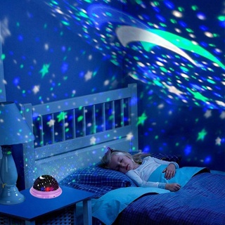 Lampu Tidur Proyektor STAR MASTER Night Lamp Lampu LED Motif Bintang - YS Shop
