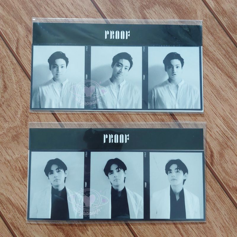 [SEALED] OFFICIAL TRIPTYCH KIM TAEHYUNG THV V || POB ALBUM PROOF STANDARD STD COMPACT || NAMJOON RM 