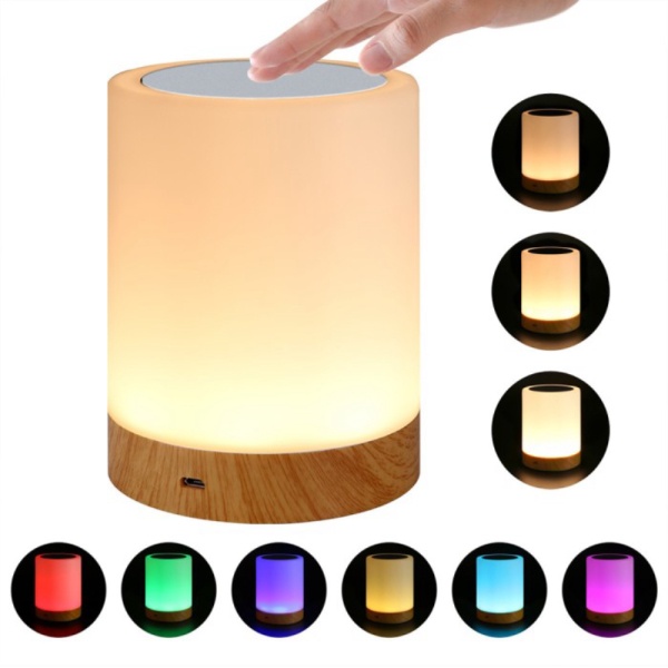 

Dijual Lampu Tidur Touch Bedside LED Creative Colorful Night Light 3W - White Limited