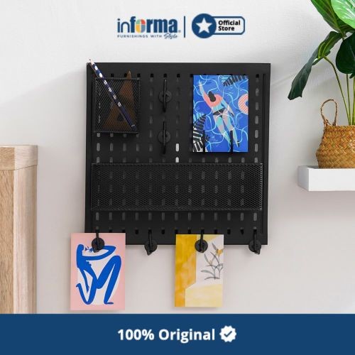 

INFORMA - ORGANIZER DINDING 35.5X14.5X35.5 CM - HITAM
