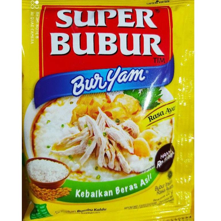 

(G-C5C(✔) Super Bubur Buryam Rcg 10 Pcs berat 22 Gr proses cepat