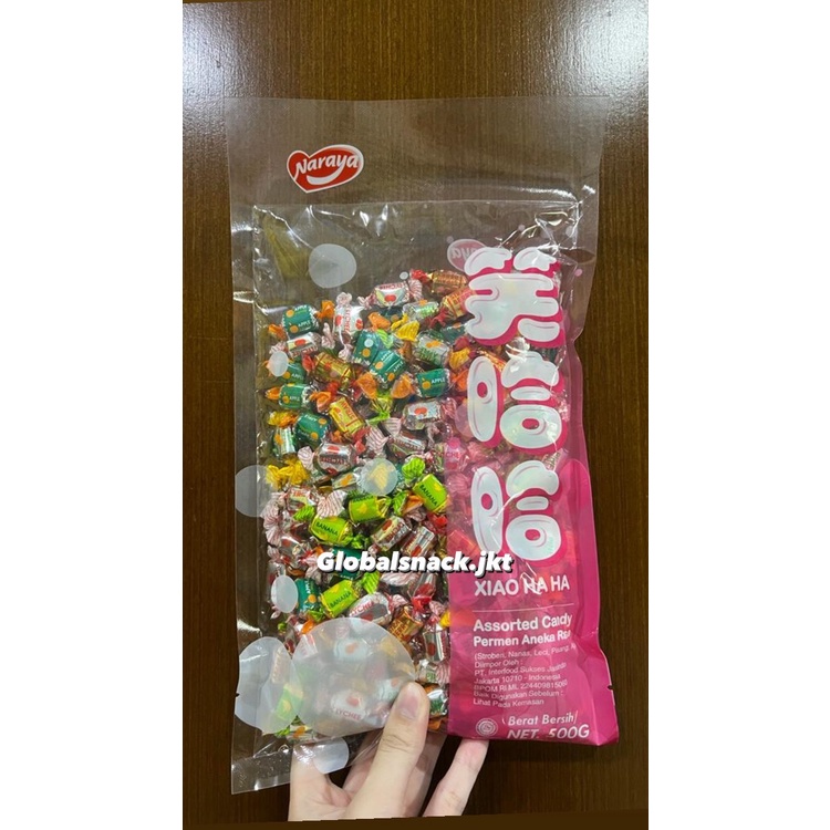 

NARAYA XIAOHAHA ASSORTED CANDY xiao ha ha 500GR