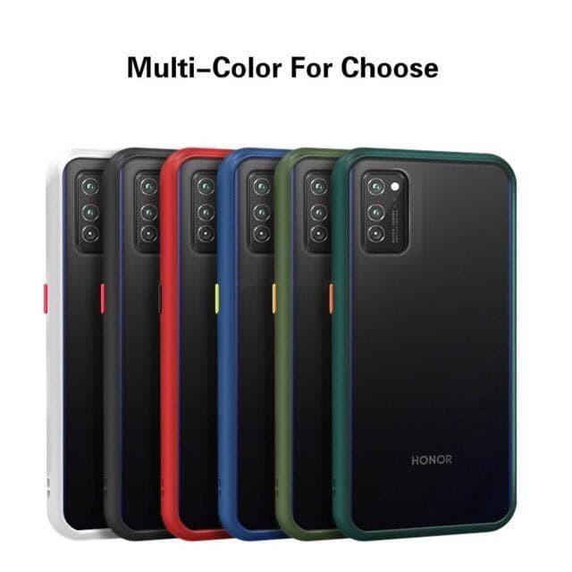 SAMSUNG NOTE 20 NOTE20 ULTRA CASE DOVE COLOUR FROSTED CASE DOFF BUMPER COLOUR SOFTCASE TPU - Hitam