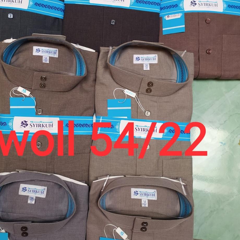 Lagi Tren.. Jubah Al Harmain Woll |  Jubah Saudi Putih Ukuran Dewasa | Jubah Al Haramain Polyester B