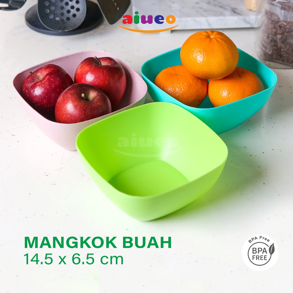 AIUEO | Mangkok Plastik Murah BPA Free | Mangkuk keramik | Mangkok Anak lucu | Mangkok murah