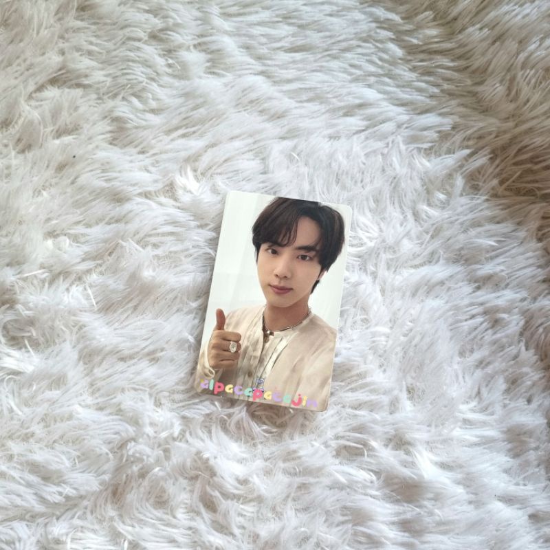 OFFICIAL PC PHOTOCARD JIN SEOKJIN BTS PROOF STANDARD