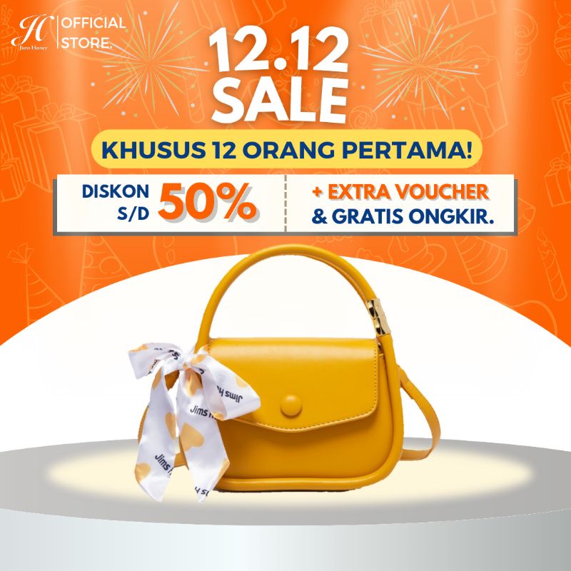 JIMS HONEY Tas selempang bahu wanita sling shoulder bag cewek ROSIE Original Murah model Terbaru 202