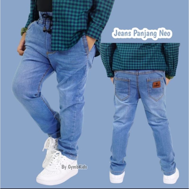 Jeans Anak Skinny 2 - 12 Tahun Unisex Stretch