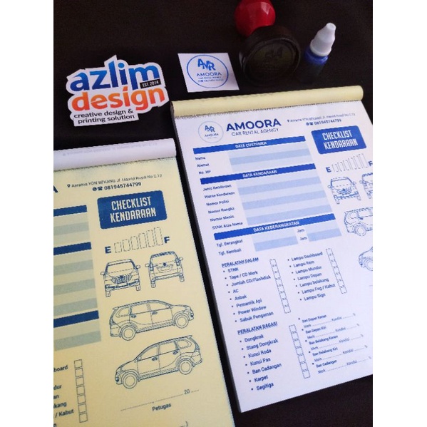 

[Free Desain] NOTA CUSTOM 1/2 FOLIO 2 Ply SURATJALAN KWITANSI SURAT PESANAN OBAT - MIN ORDER 10 BUKU