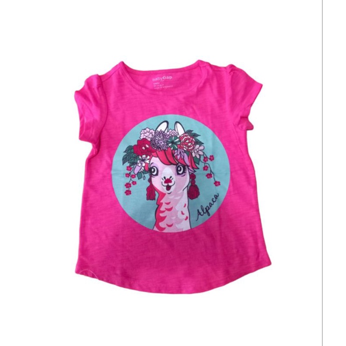 Kaos Anak Original GAP lengan pendek Wanita