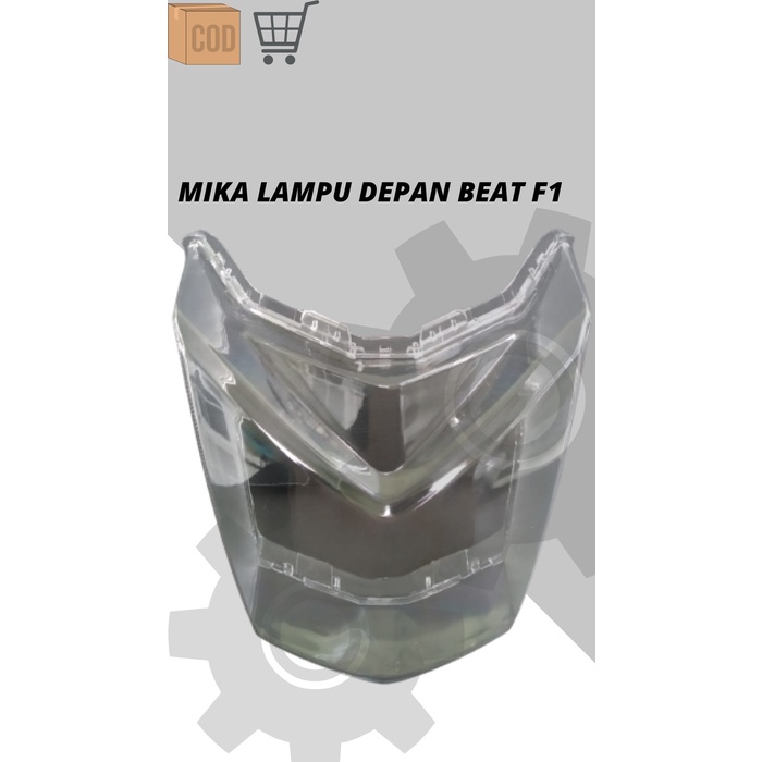 Mika kaca lampu depan Honda Beat fi 2012 2013 2014 2015