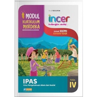 INCER BUKU LATIHAN SOAL SD KELAS 4 KURIKULUM MERDEKA - JP BOOKS