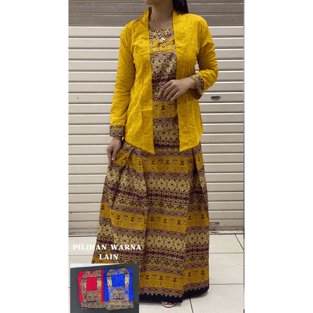 SET KUTUBATU - SET ATASAN DAN ROK WANITA BATIK - ATASAN KUTUBARU