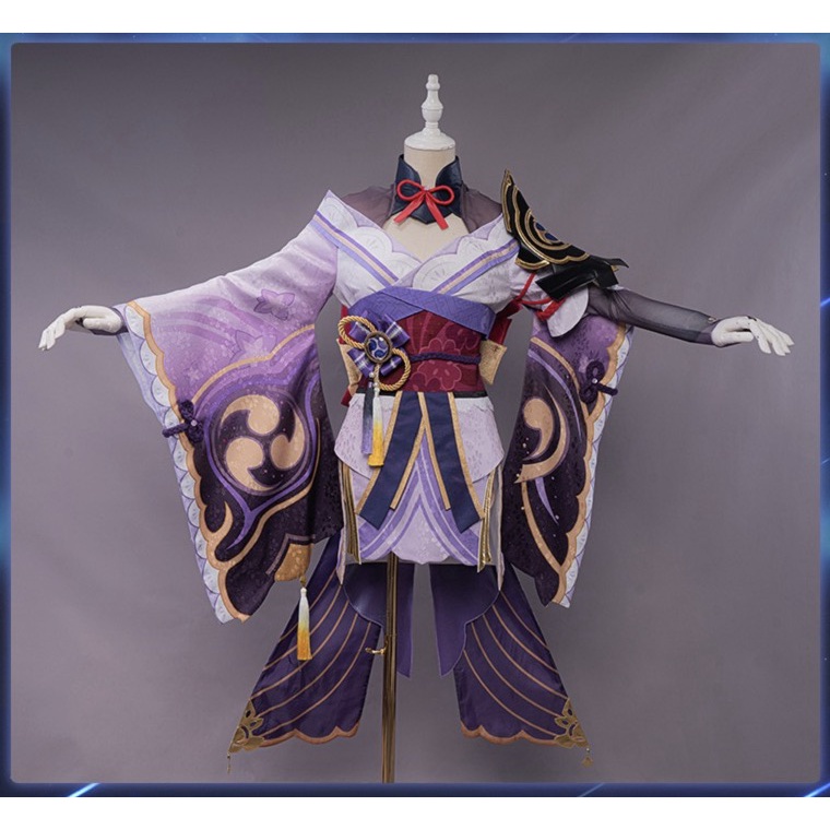 In Stock UWOWO Raiden Shogun Cosplay Baal Costume Game Genshin Impact Inazuma Halloween Costume Christmas Costume Women Dress