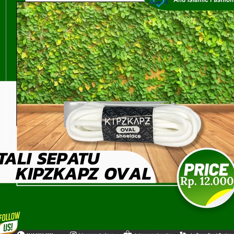 JUAL TALI SEPATU KIPZKAPZ OVAL