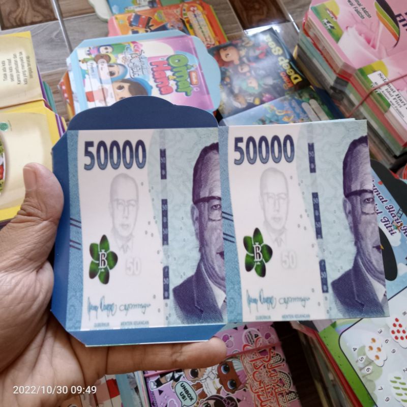 

Amplop lebaran termurah masih lembaran
