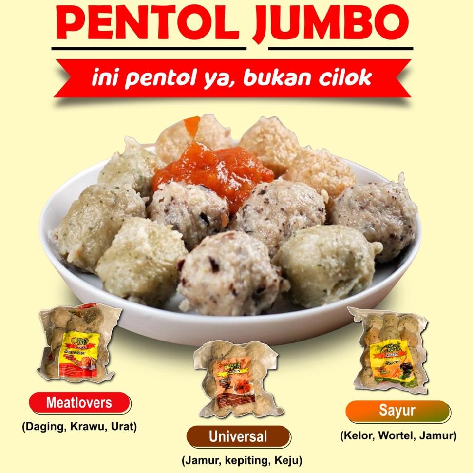 

PRODUK KEREN PENTOL BUTO FROZEN PUSAT CEMILAN CEPAT SAJI ANTI RIBET PENTOL ISI DAGING CINCANG URAT KRAWU AYAM MURAH ENAK DAGINGNYA FULL HALAL 100% PEDAS MAKANAN HOMEMADE UNTUK ANAK-ANAK CEMILAN SEHAT PENTOL KEPITING DAGING SAYUR JAMUR ! 886