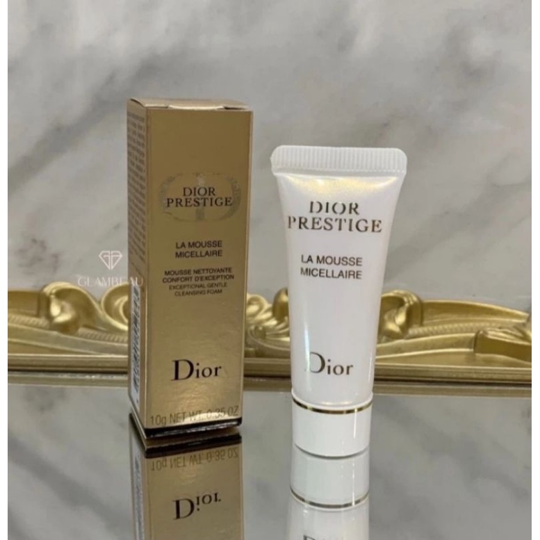 DIOR Prestige La Mousse Micellaire Cleansing Foam 10g NEW FORMULA