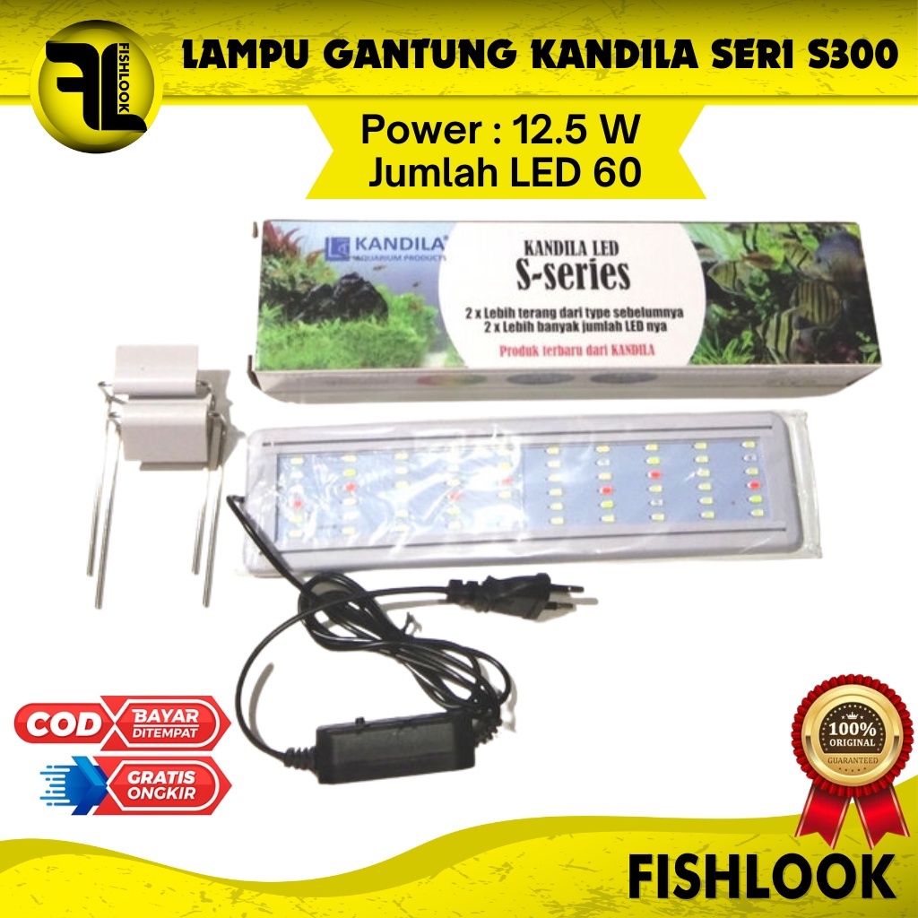 Kandila S300 S300RGB S-300 RGB Lampu Aquascape LED Aquarium Gantung