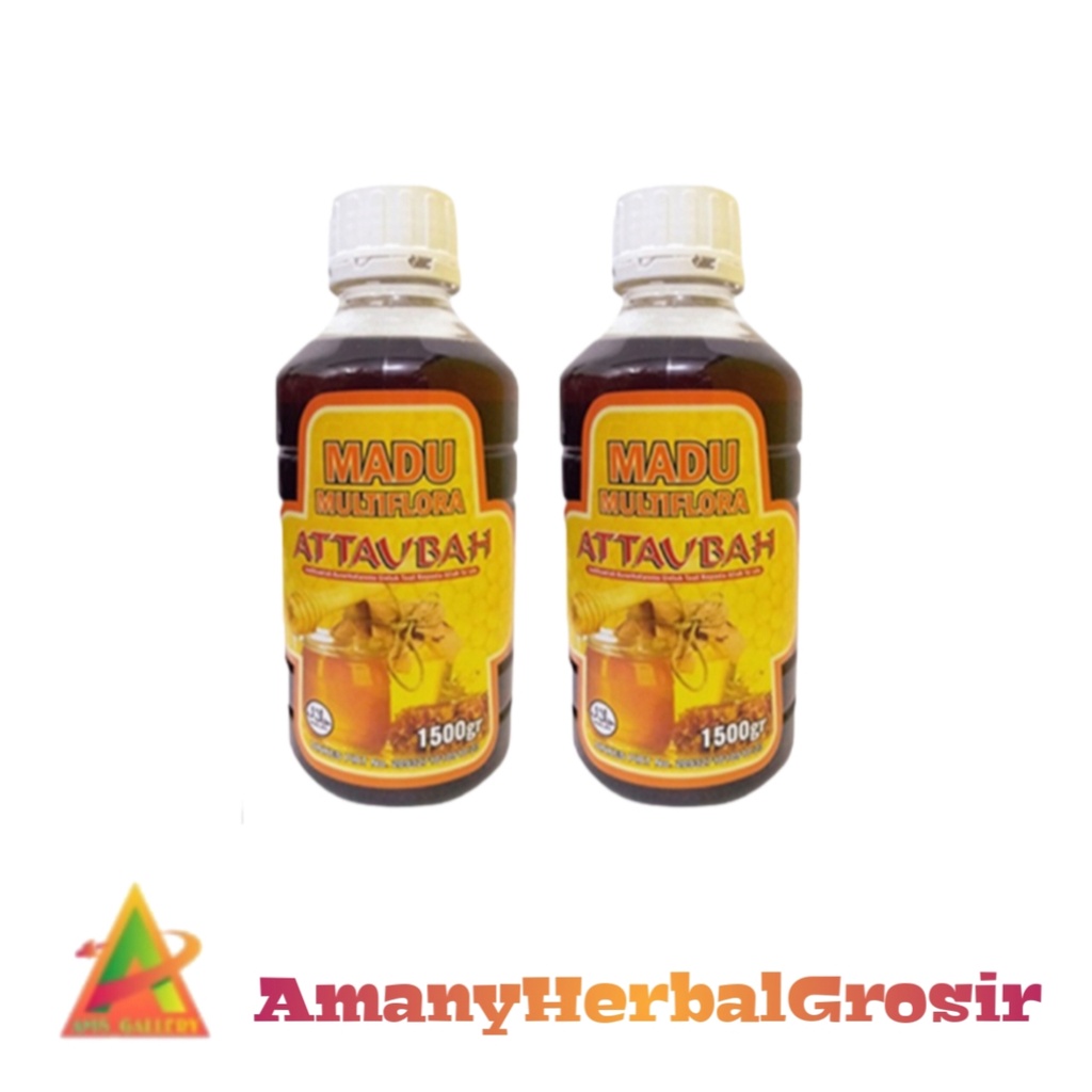 

Madu Multiflora Attaubah 1500 Gram | Mengobati Panas Dalam