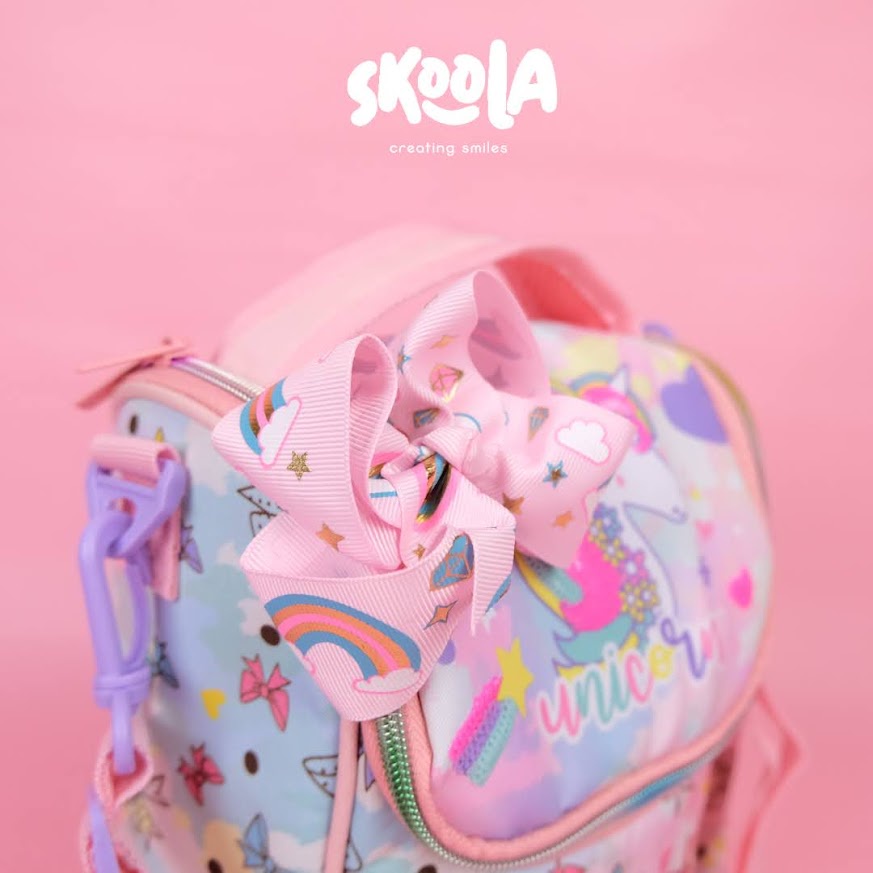 Skoola Tas Bekal Lunch Bag Box Tempat Makan Anak Perempuan Unicorn Mermaid - Dosira