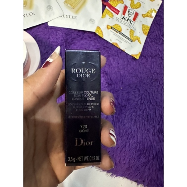 Lipstick DIOR Virallll Dior rouge Velvet - 720 - ICONE-