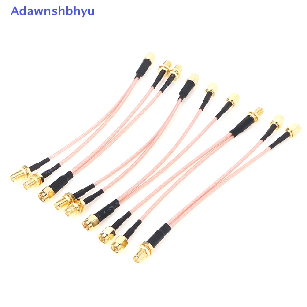 Adhyu SMA to 2X SMA Male Female Y type Splitter Combiner Jumper Kabel Kuncir ID