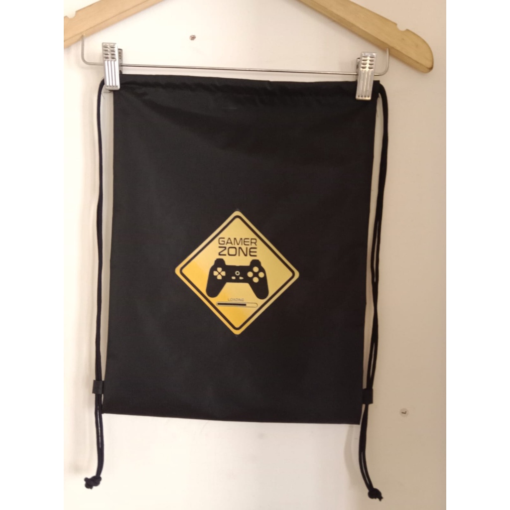 String Bag Tas Serut Sablon anti air ver2