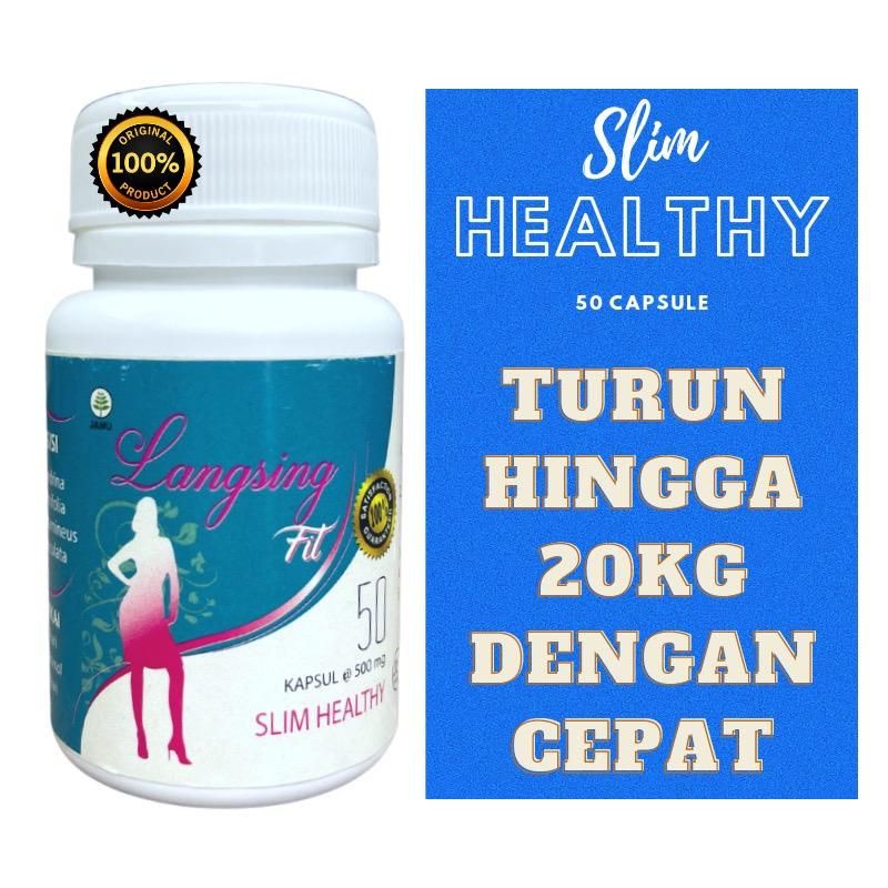 Slim Healthy Capsule 500 mg / Obat Pelangsing Herbal