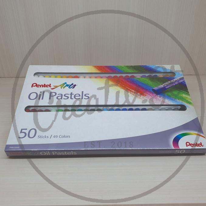

Crayon Pentel Oil Pastels 50 Warna