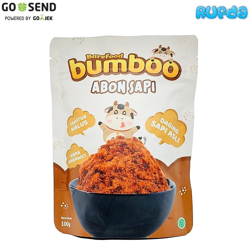 Bumboo Abon Sapi Halal Non MSG dan Tanpa Pengawet Cocok untuk Anak