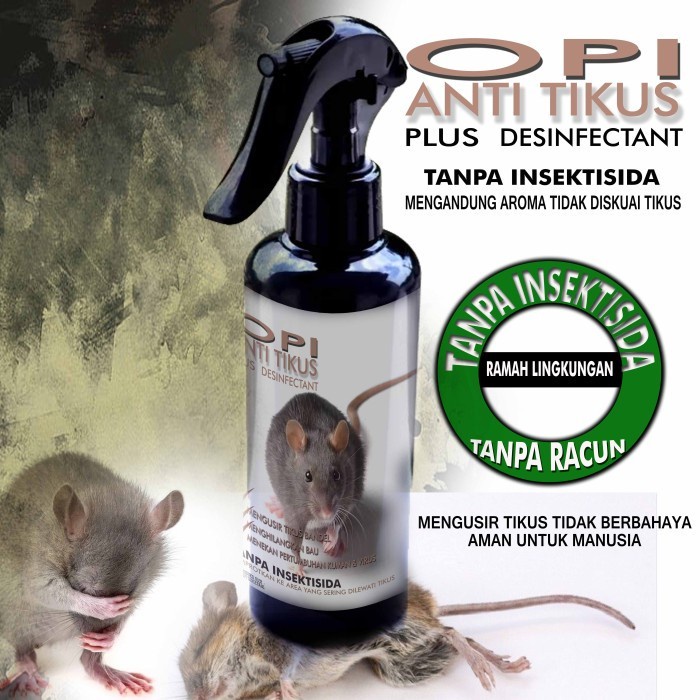 Pengusir tikus mobil dan rumah tanpa racun aman untuk kesehatan suplayer OPI