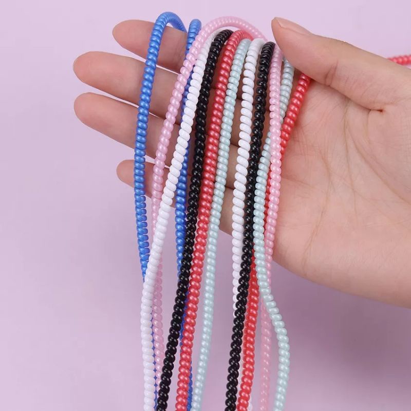 Pelilit Kabel Spiral Warna Metalic / Pelindung Cable Hp Charger Universal / Cable Protector Multicolor