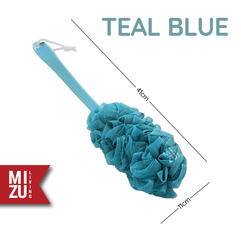 MIZU BAKSURA Back Scrubber Loofah Sikat Mandi Punggung Spon Gagang Panjang