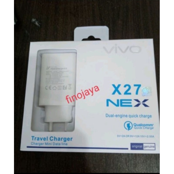 TC CHARGER ADAPTOR VIVO X27 MICRO V8 ORIGINAL 100% VIVO X27