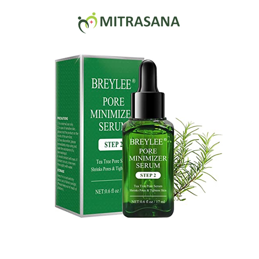 BREYLEE Pore Minimizer Serum Step 2 - Mengencangkan , Mengecilkan Pori , &amp; Mengontrol Minyak Wajah (17ml)