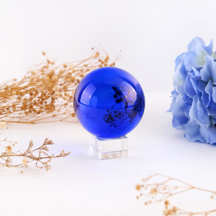 CAPODIMONTE PAJANGAN BOLA KRISTAL CR-80