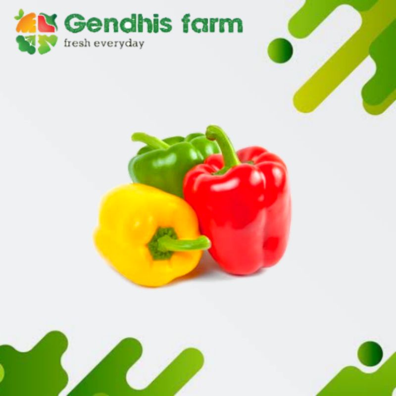 

Paprika Segar - Merah / Kuning / Hijau [-+150 g]