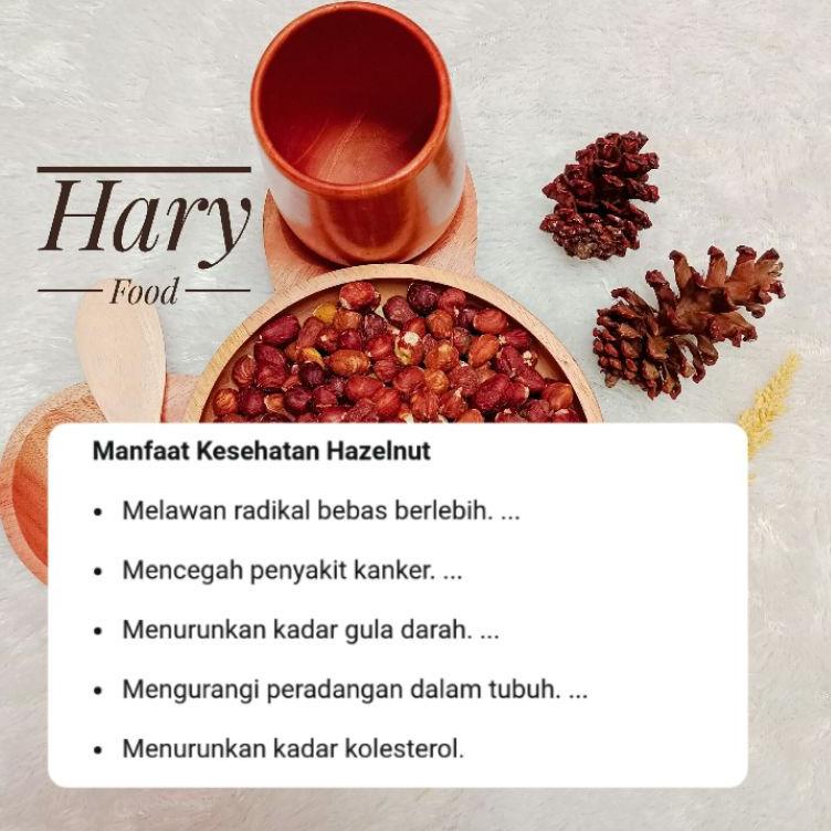 

[H-K7K[♫♪] 1kg Kacang Hazelnut (Mentah) kekinian