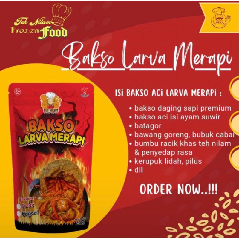 

BAKSO LARVA PEDAS FROZEN