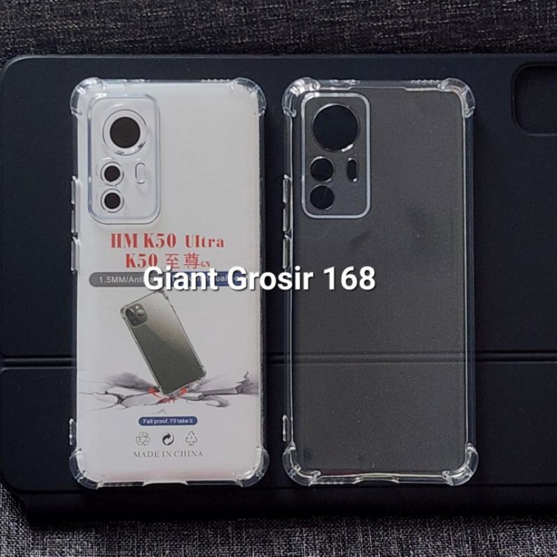 CASE XIAOMI 12T XIAOMI 12T PRO CASE BENING CRACK PREMIUM SILIKON BENING TRANPARAN CASING SOFT PROTEC