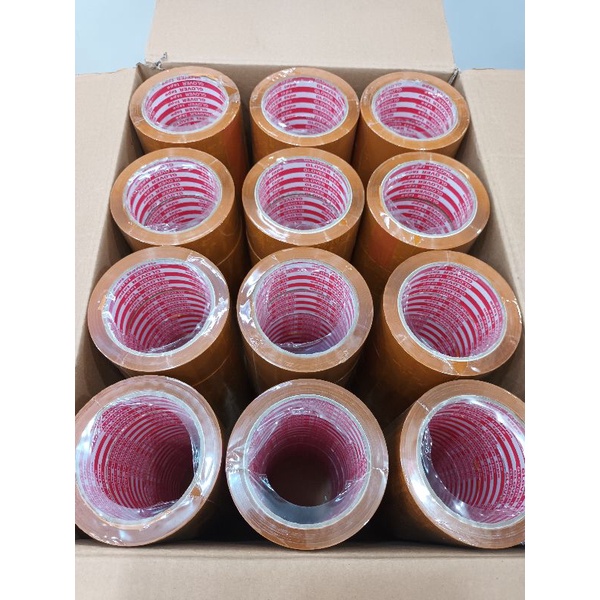

LAKBAN COKLAT PER KOLI 48MM X 90 YARD KUALITAS MANTAP