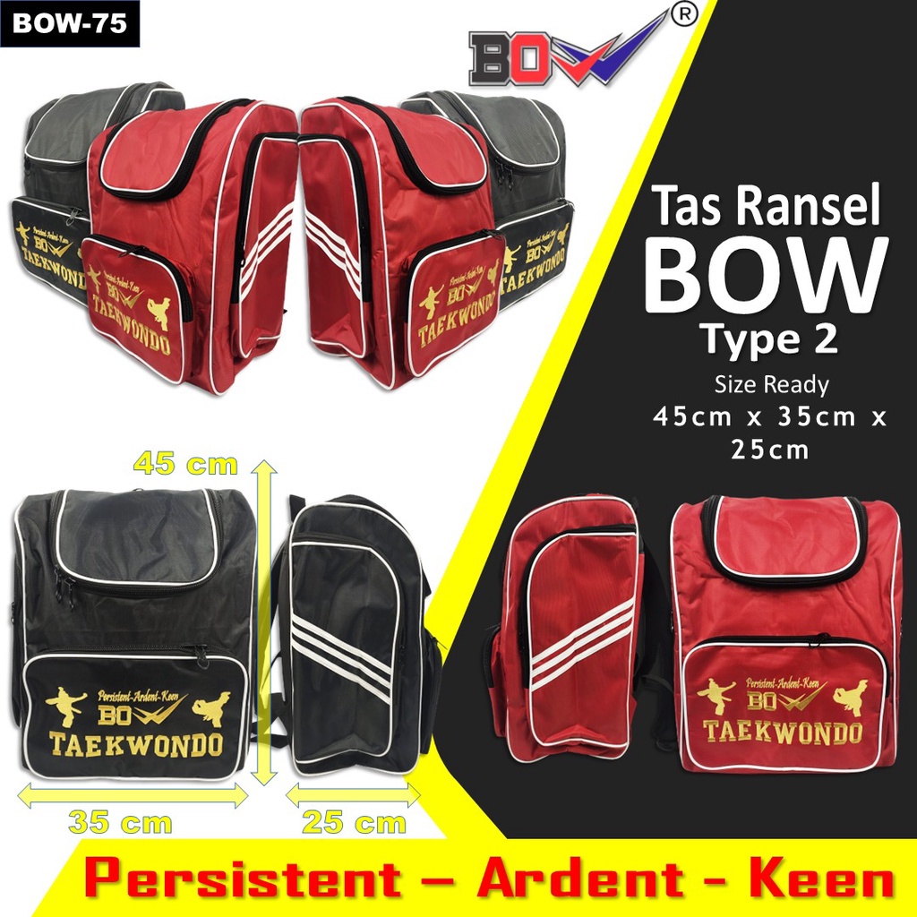 Tas Taekwondo Ransel Backpack Sport Olahraga Training