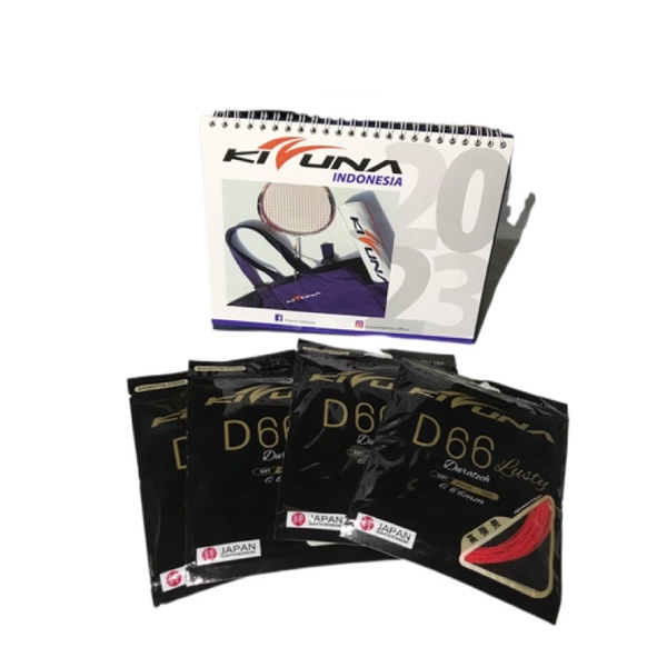 SENAR RAKET BADMINTON KIZUNA D66 ORIGINAL, senar raket bulutangkis