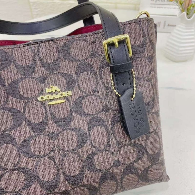 Tas tote coa import / tas tote mini coa wanita uk 25x20x10