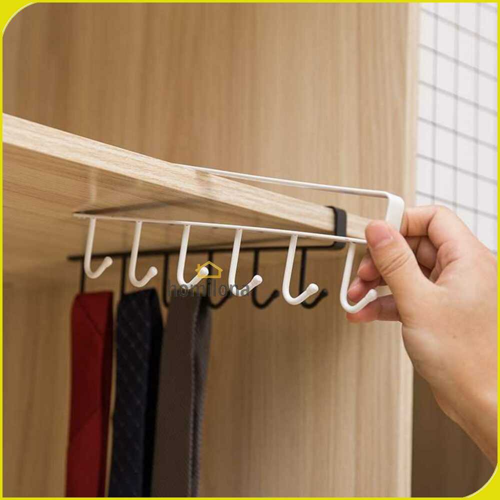 ZANLUTONG Rak Gantung Peralatan Dapur 6 Hook - 2137