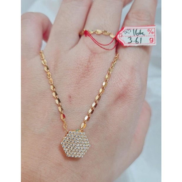 Kalung emas 70 segienam