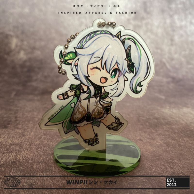 Standee Keychain Nahida Game Genshin Impact